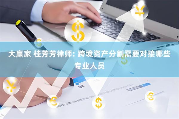 大赢家 桂芳芳律师: 跨境资产分割需要对接哪些专业人员